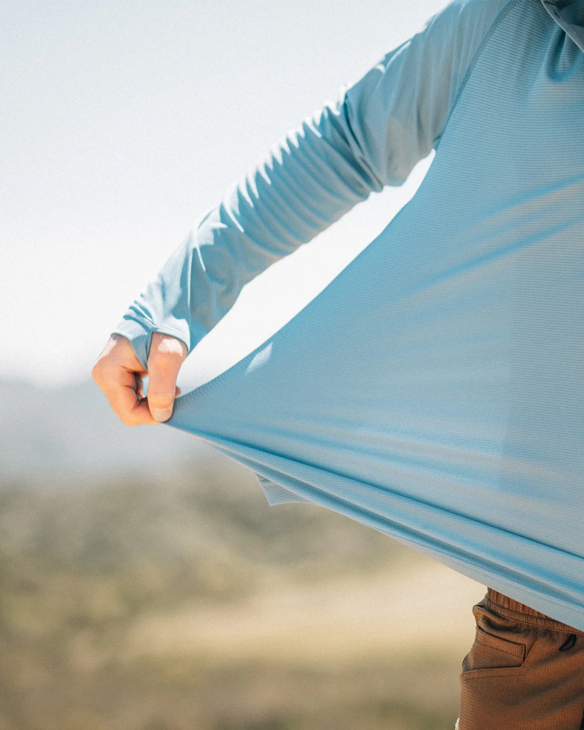 Men’s Light Breathable UPF 30+ Sun Hoodie