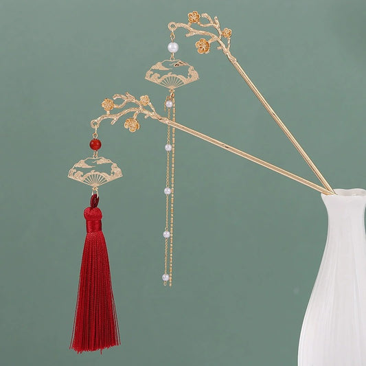 新中式旗袍国风步摇